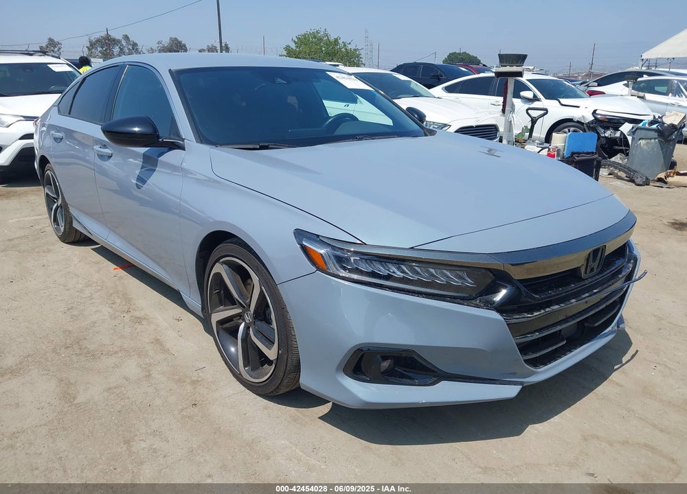 2022 HONDA ACCORD SPORT VIN: 1HGCV1F34NA063174