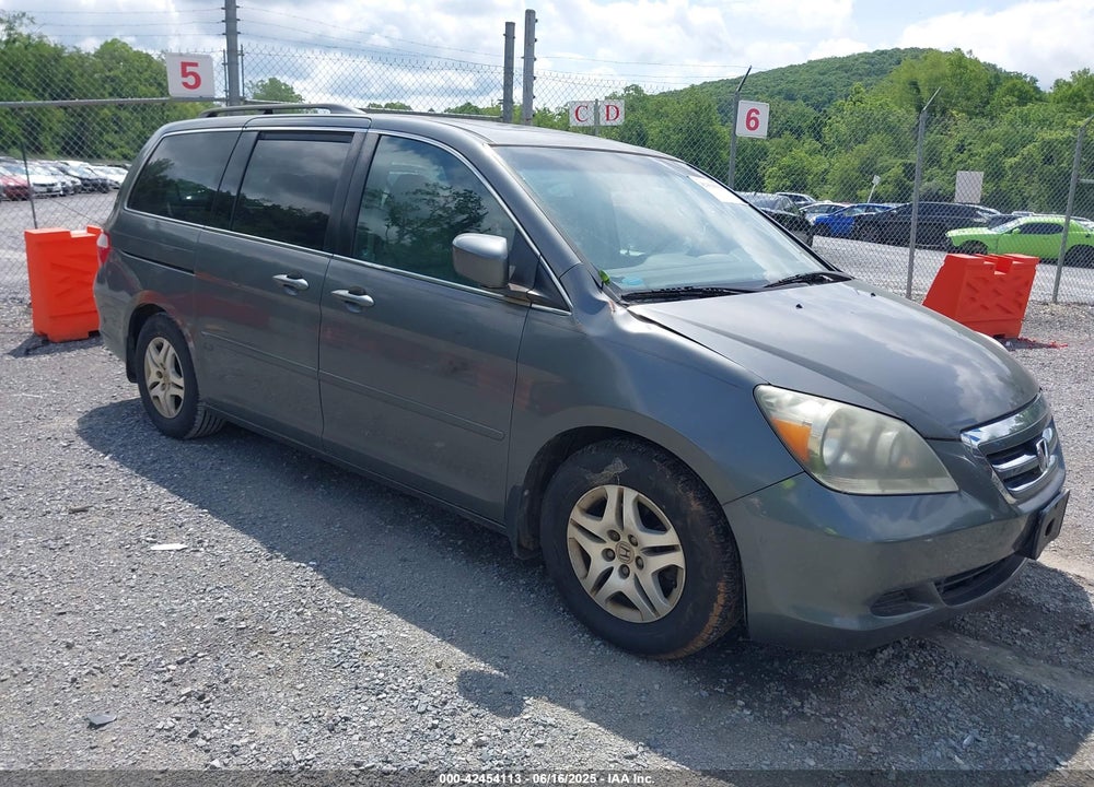 2007 HONDA ODYSSEY EX-L VIN: 5FNRL38797B460674