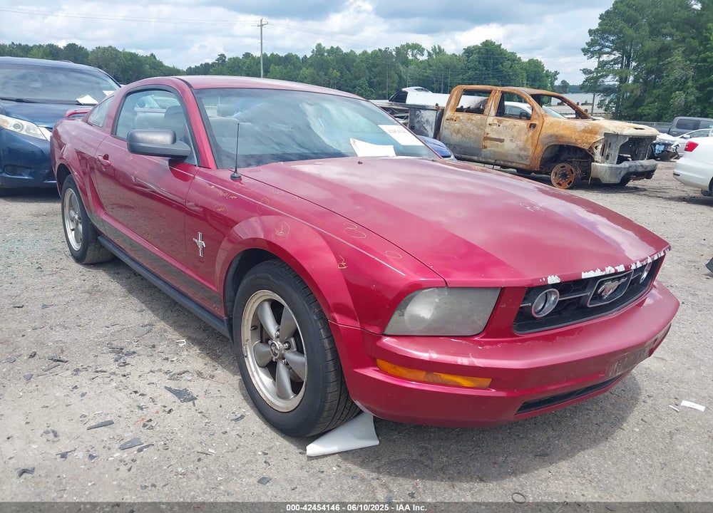2006 FORD MUSTANG V6 VIN: 1ZVHT80N765239610