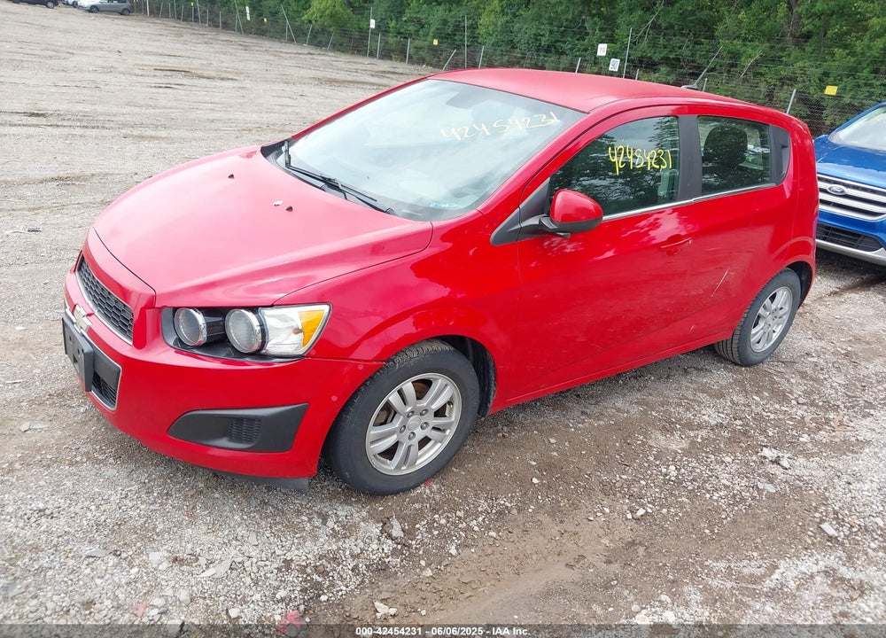 2013 CHEVROLET SONIC LT AUTO VIN: 1G1JC6SHXD4188633