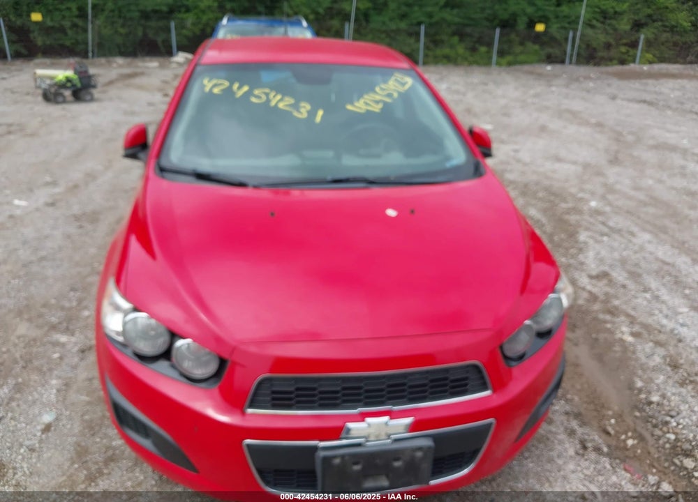 2013 CHEVROLET SONIC LT AUTO VIN: 1G1JC6SHXD4188633