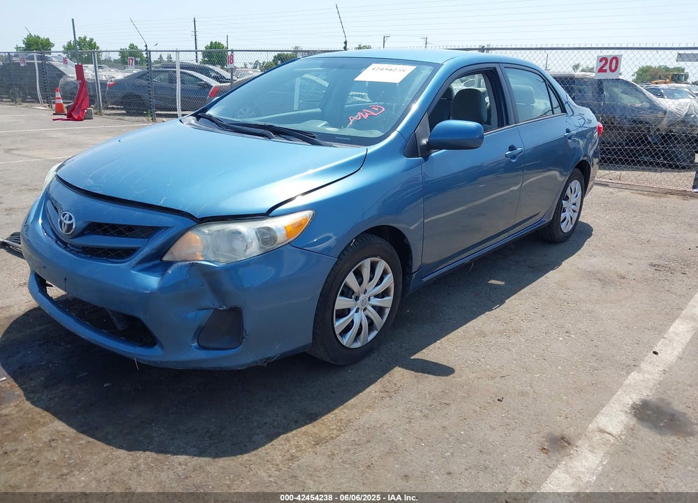 2012 TOYOTA COROLLA LE VIN: 5YFBU4EE4CP022747