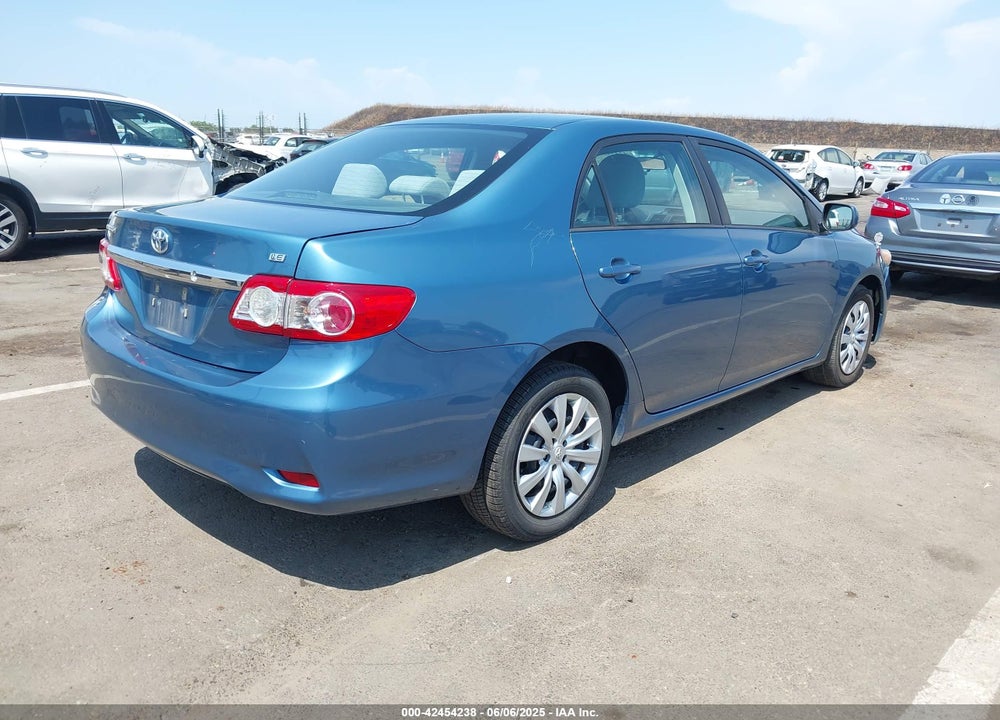 2012 TOYOTA COROLLA LE VIN: 5YFBU4EE4CP022747