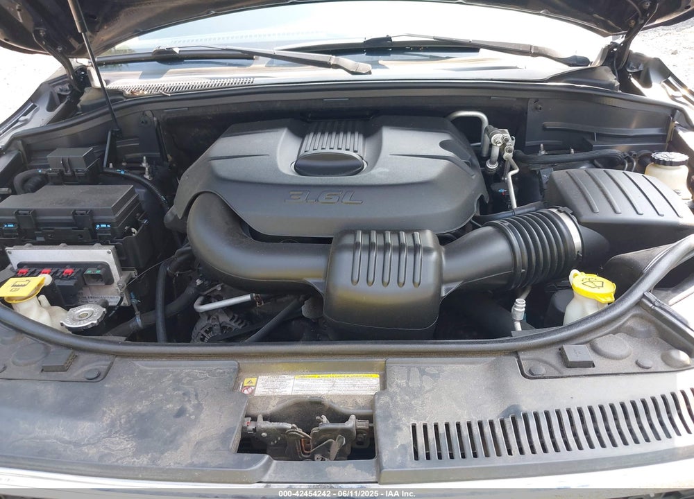 2011 DODGE DURANGO VIN: 1D4RE4GG6BC639376