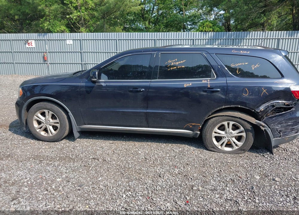 2011 DODGE DURANGO VIN: 1D4RE4GG6BC639376
