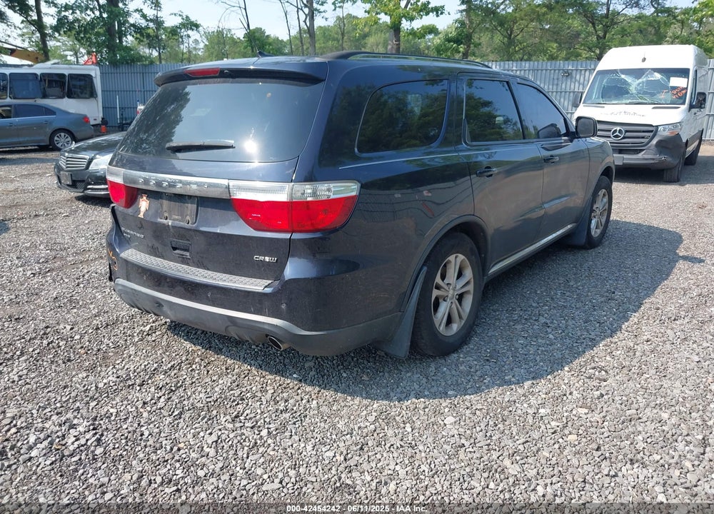 2011 DODGE DURANGO VIN: 1D4RE4GG6BC639376