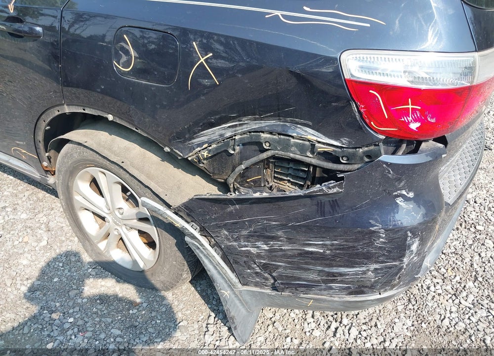 2011 DODGE DURANGO VIN: 1D4RE4GG6BC639376