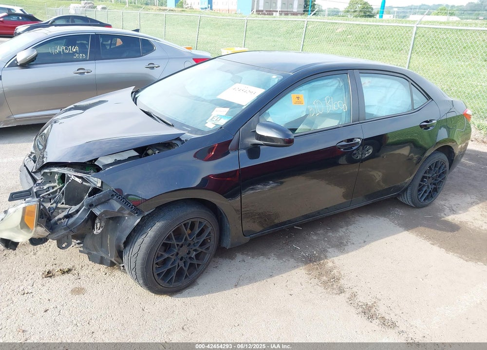 2016 TOYOTA COROLLA VIN: 2T1BURHE5GC551901