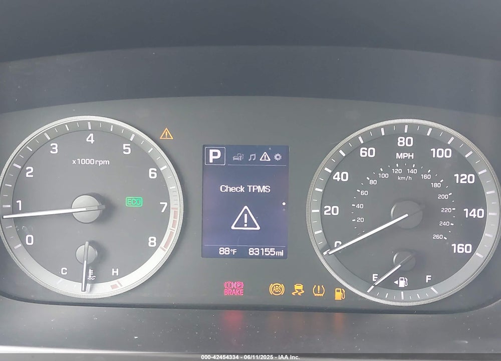 2017 HYUNDAI SONATA VIN: 5NPE34AF8HH458651