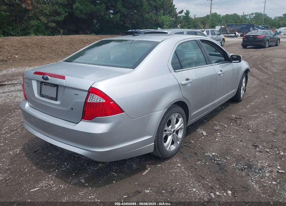2012 FORD FUSION VIN: 3FAHP0HA3CR421636