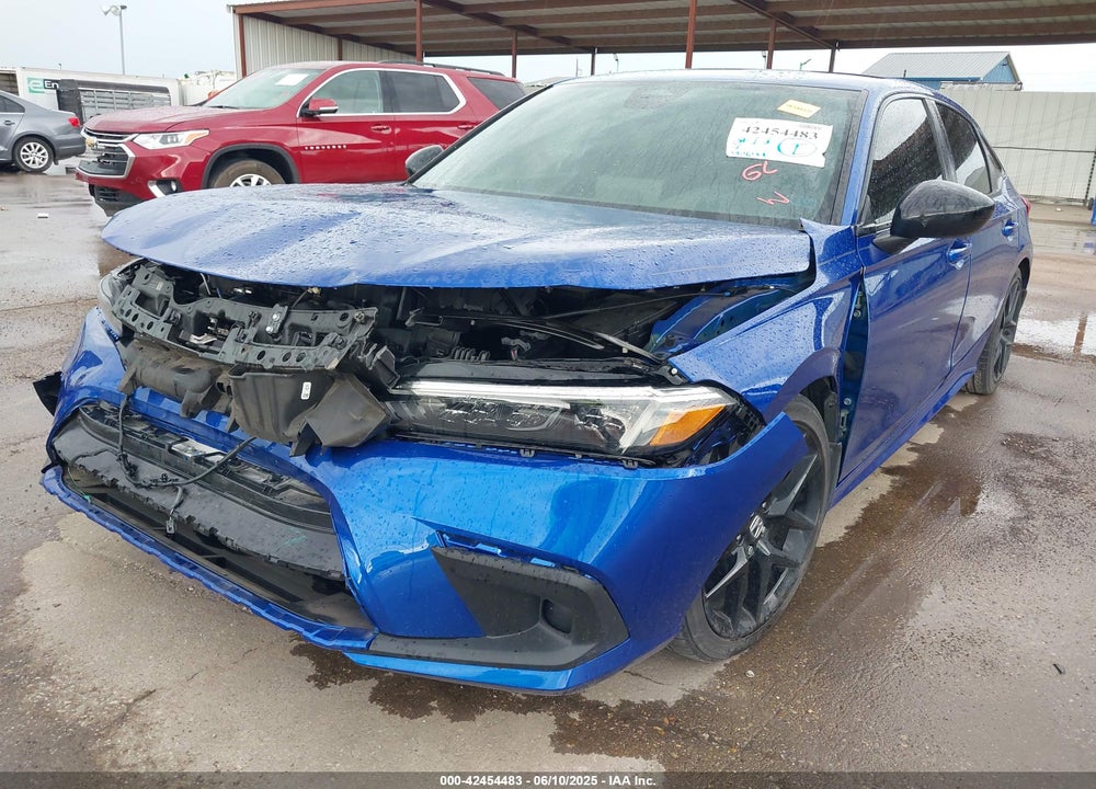 2022 HONDA CIVIC VIN: 2HGFE2F58NH591063
