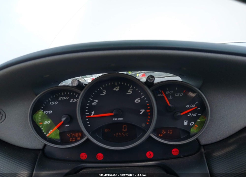 1999 PORSCHE BOXSTER VIN: WP0CA2987XU632074