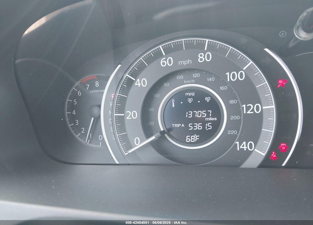 2015 HONDA CR-V EX-L VIN: 2HKRM3H7XFH540210