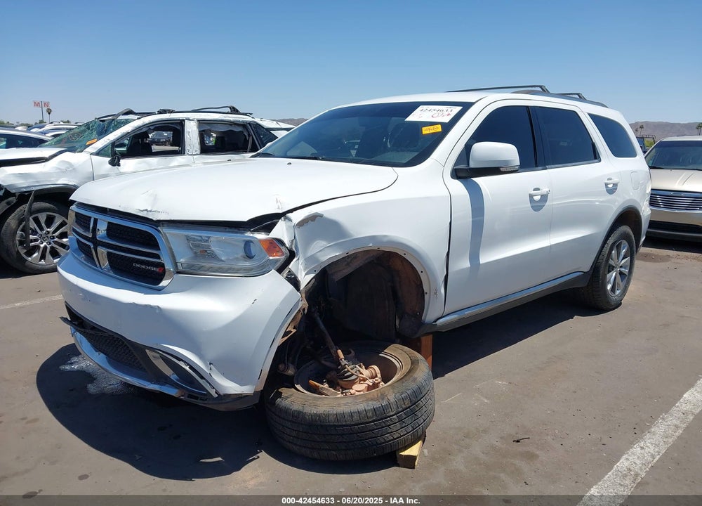 2015 DODGE DURANGO VIN: 1C4RDJDG0FC795602