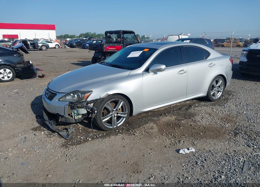 2011 LEXUS IS250 VIN: JTHBF5C28B5150153