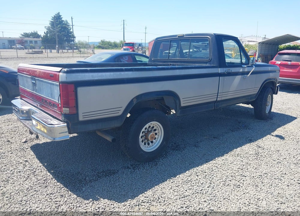 1985 FORD F250 VIN: 1FTHF2616FPA63486