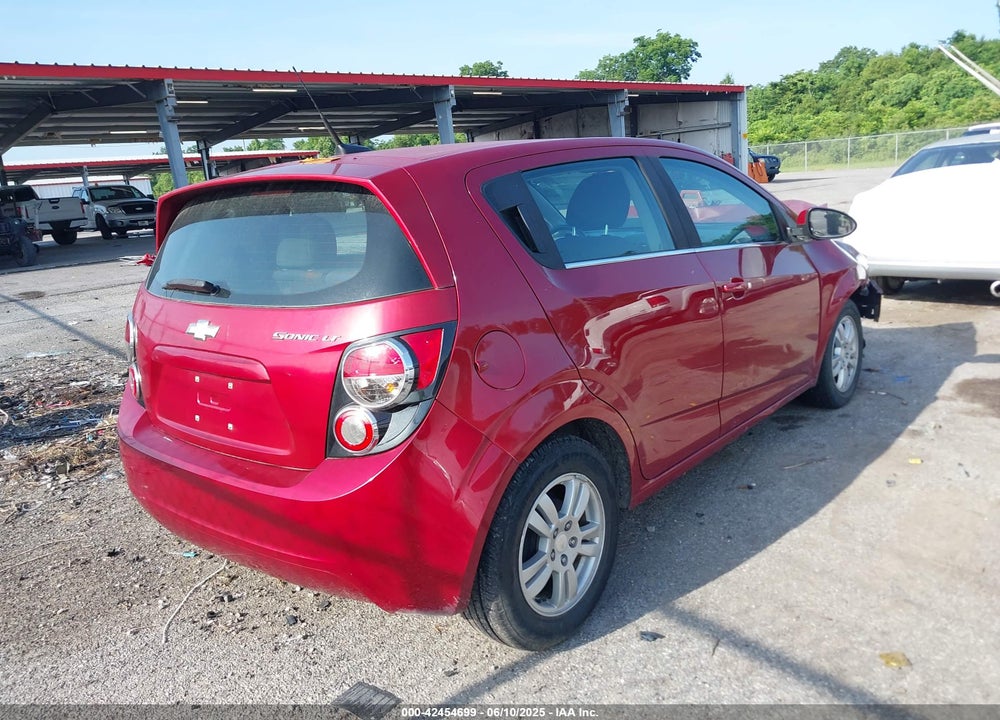 2013 CHEVROLET SONIC LT AUTO VIN: 1G1JC6SH2D4127597