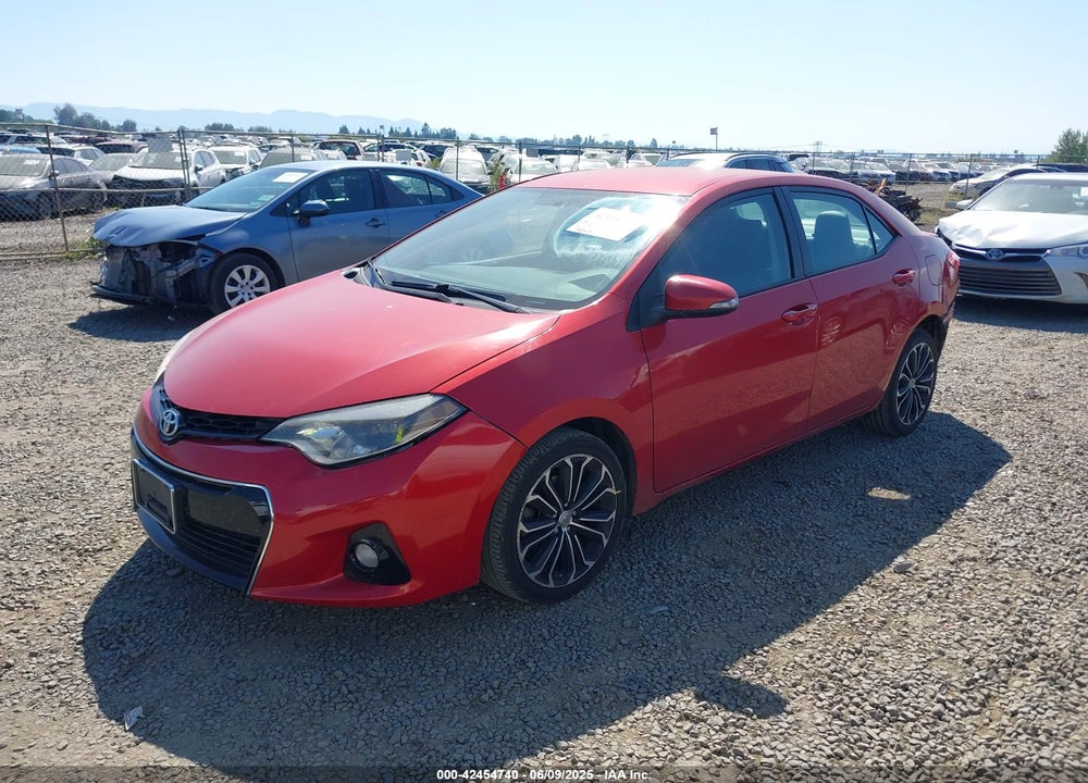 2016 TOYOTA COROLLA VIN: 5YFBURHE3GP379805