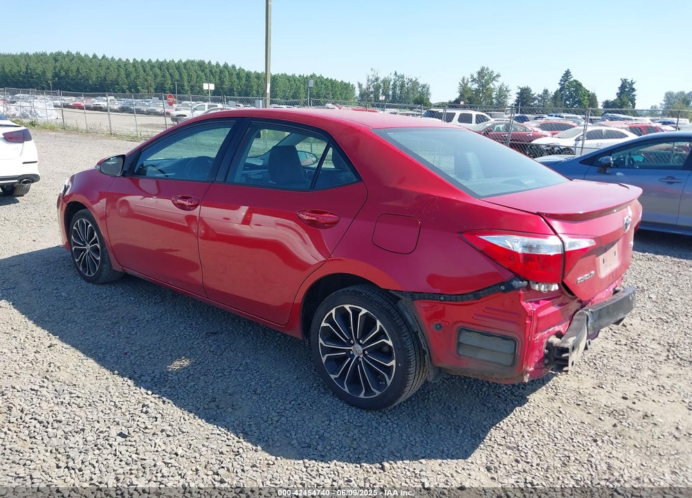 2016 TOYOTA COROLLA VIN: 5YFBURHE3GP379805
