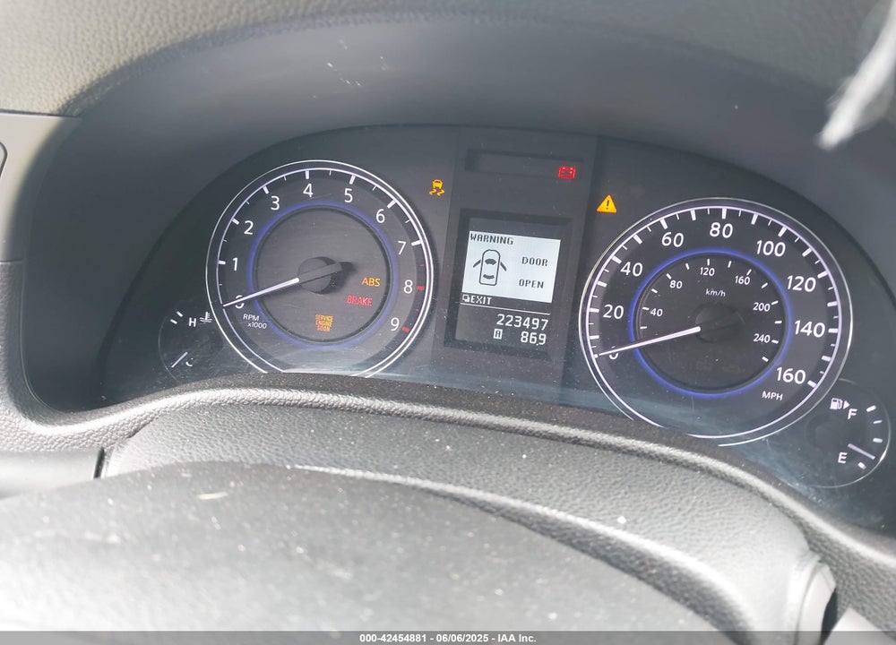 2013 INFINITI G37 VIN: JN1CV6AP8DM712433