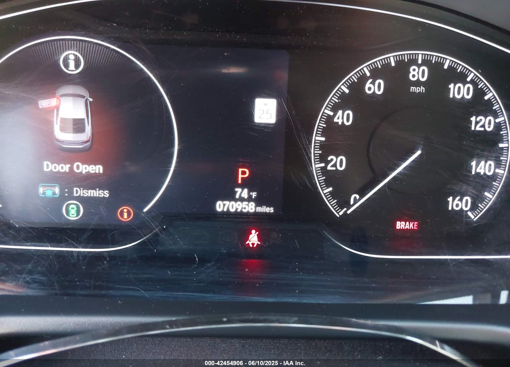 2019 HONDA ACCORD SPORT VIN: 1HGCV1F34KA031238