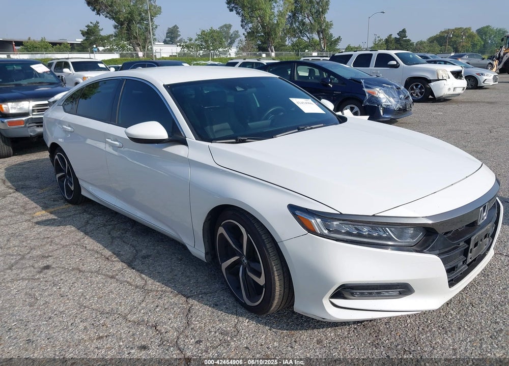 2019 HONDA ACCORD SPORT VIN: 1HGCV1F34KA031238