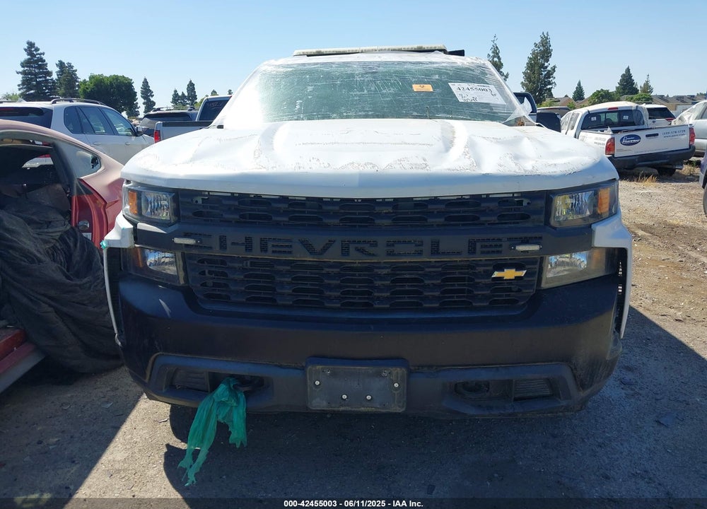 2019 CHEVROLET SILVERADO 1500 WORK TRUCK VIN: 1GCRYAEF7KZ210418