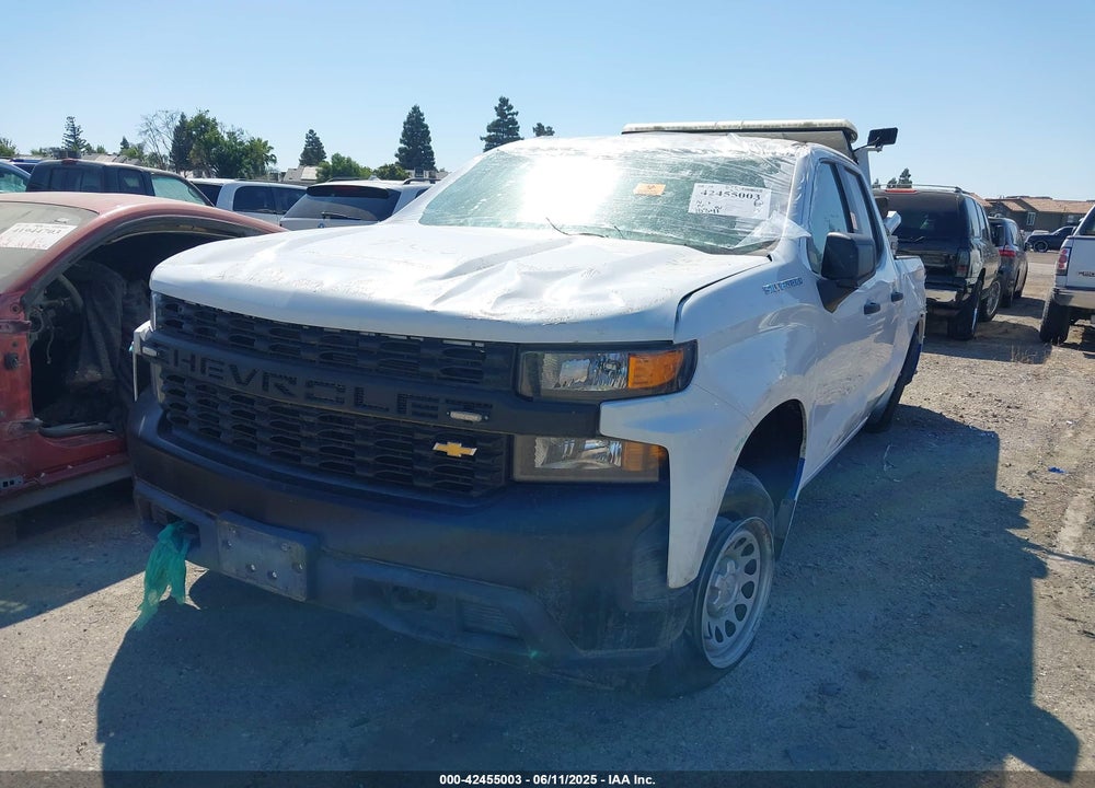 2019 CHEVROLET SILVERADO 1500 WORK TRUCK VIN: 1GCRYAEF7KZ210418