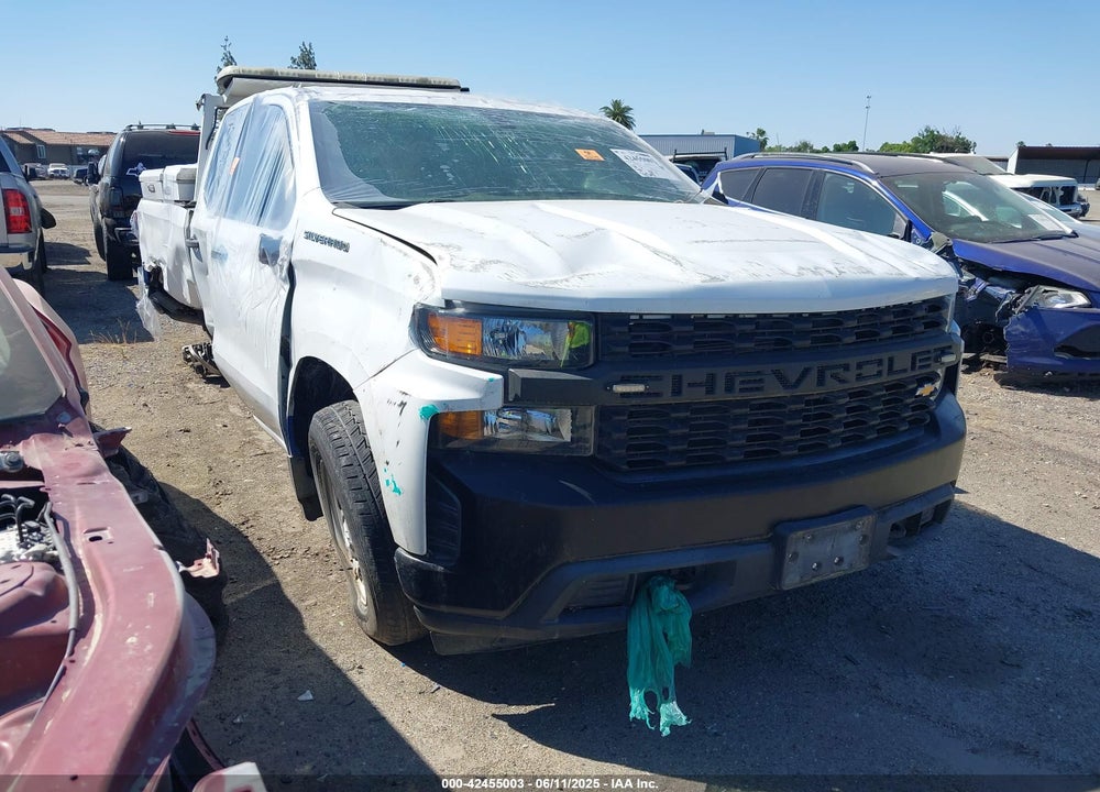 2019 CHEVROLET SILVERADO 1500 WORK TRUCK VIN: 1GCRYAEF7KZ210418