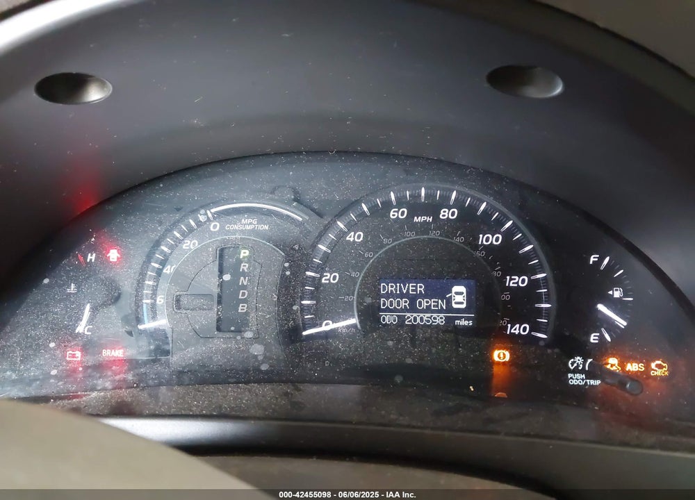 2007 TOYOTA CAMRY HYBRID VIN: 4T1BB46K57U010346