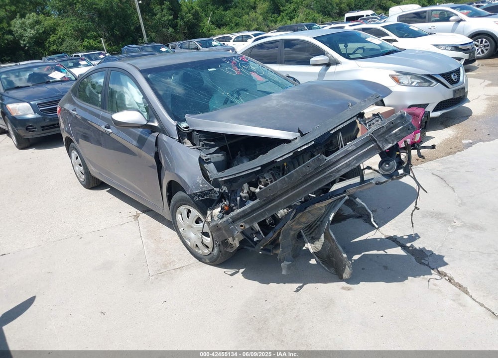 2014 HYUNDAI ACCENT GLS VIN: KMHCT4AEXEU655302