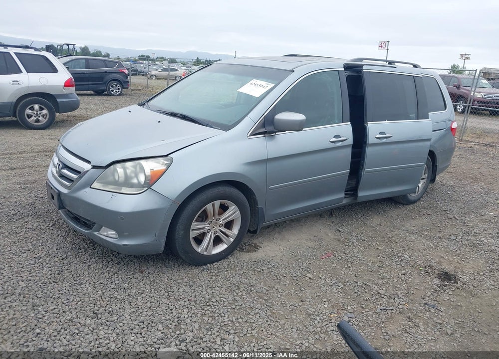 2007 HONDA ODYSSEY TOURING VIN: 5FNRL38847B004400