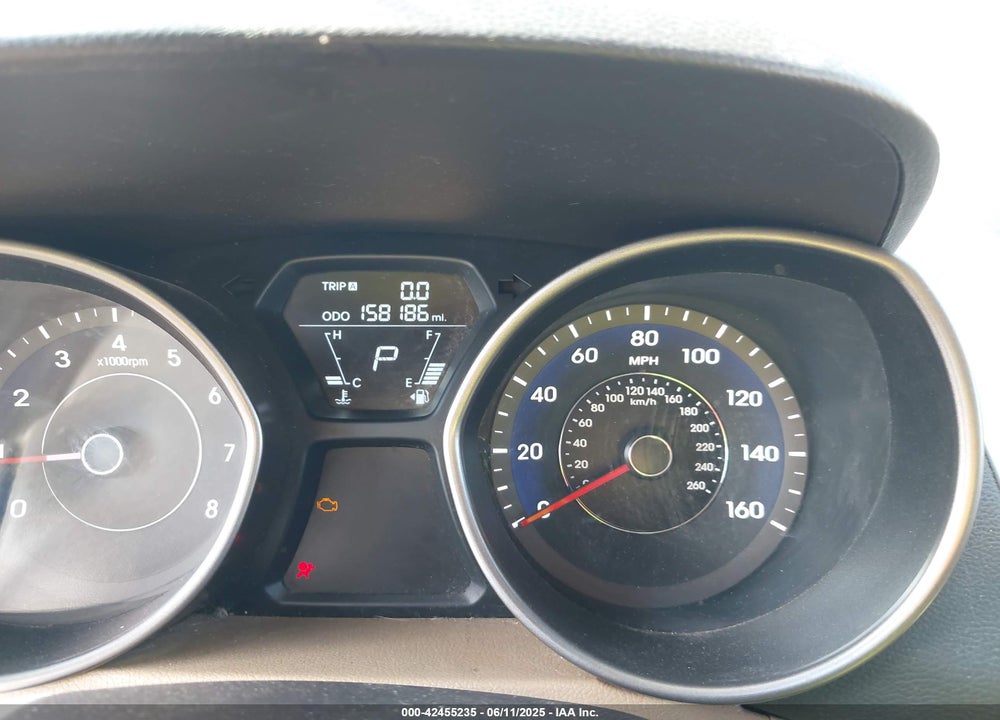 2013 HYUNDAI ELANTRA GLS VIN: 5NPDH4AE1DH172624