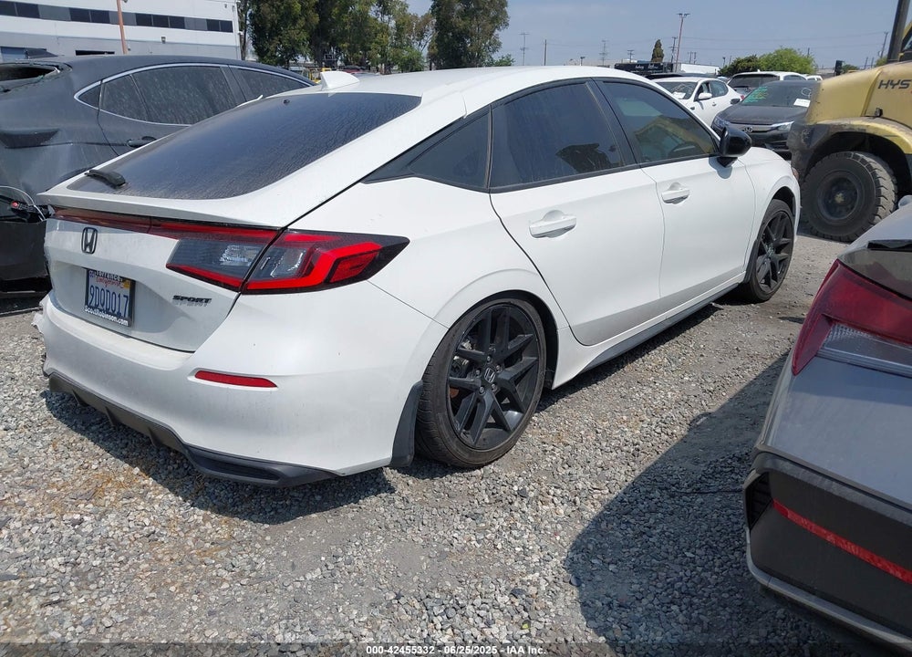 2022 HONDA CIVIC SPORT VIN: 19XFL2H8XNE021749