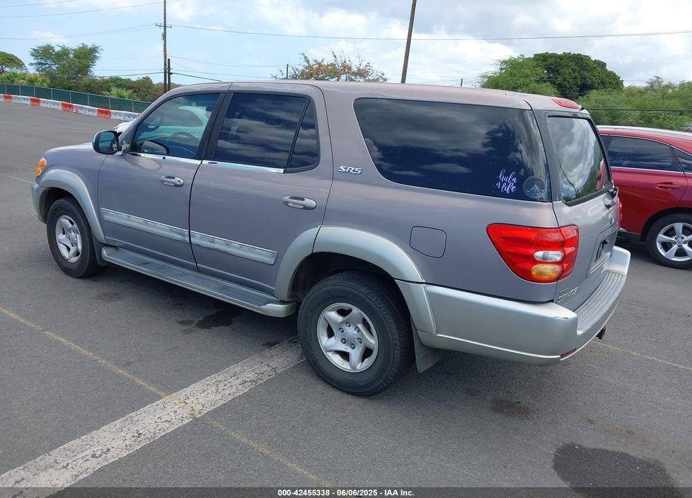 2002 TOYOTA SEQUOIA SR5 V8 VIN: 5TDZT34A92S057932