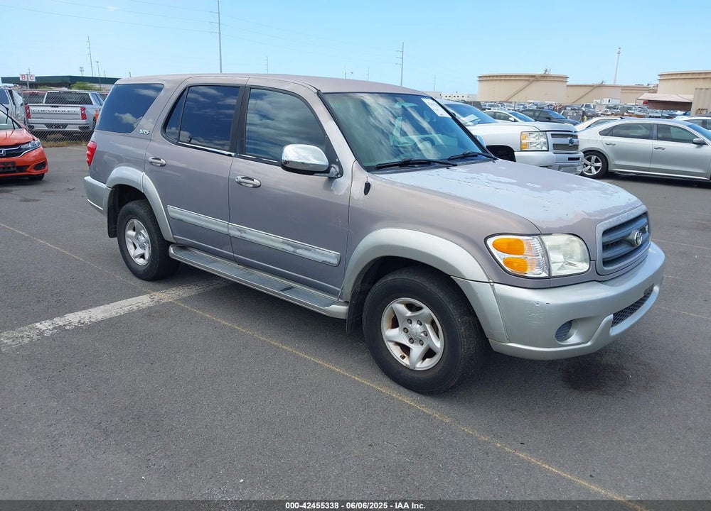 2002 TOYOTA SEQUOIA SR5 V8 VIN: 5TDZT34A92S057932