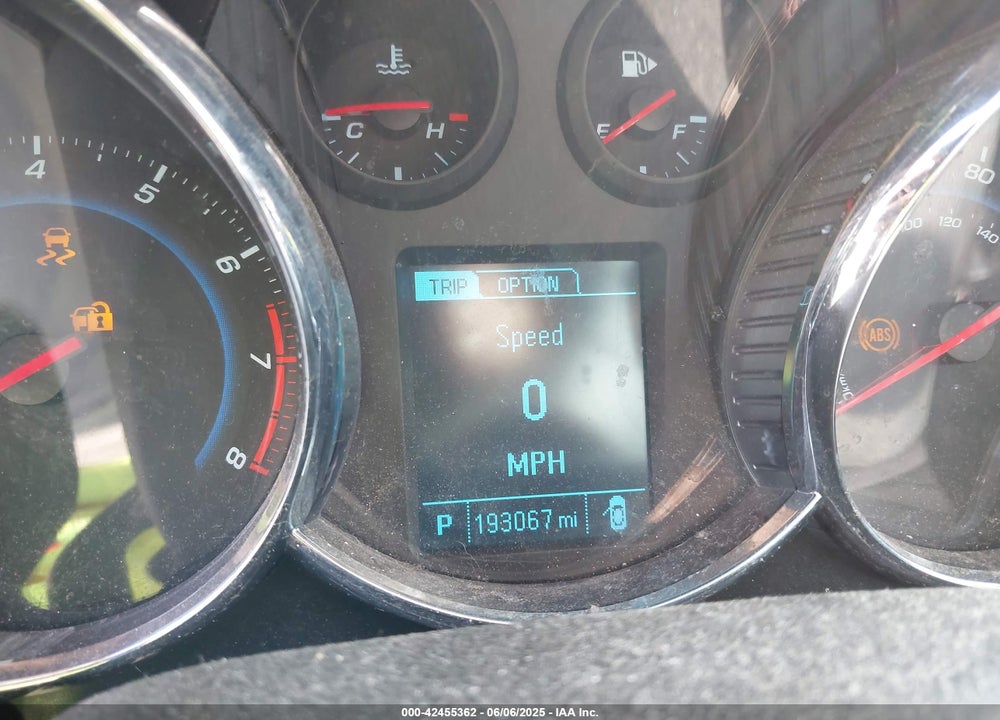 2013 CHEVROLET CRUZE 1LT AUTO VIN: 1G1PC5SBXD7324824