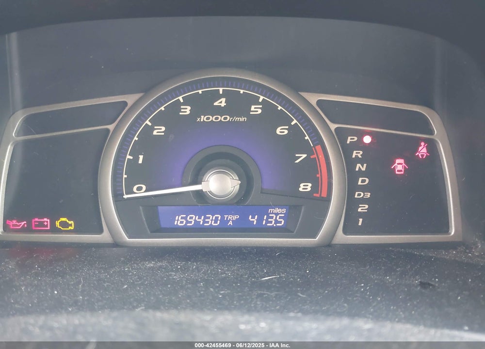 2008 HONDA CIVIC VIN: 2HGFA16548H352930