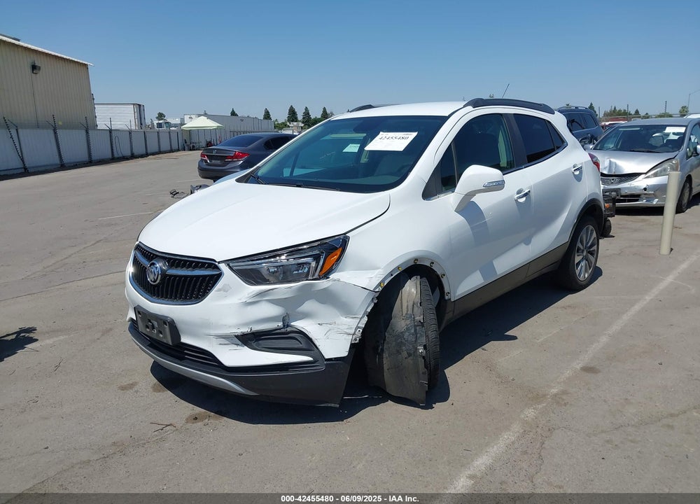 2018 BUICK ENCORE PREFERRED VIN: KL4CJASB2JB654898