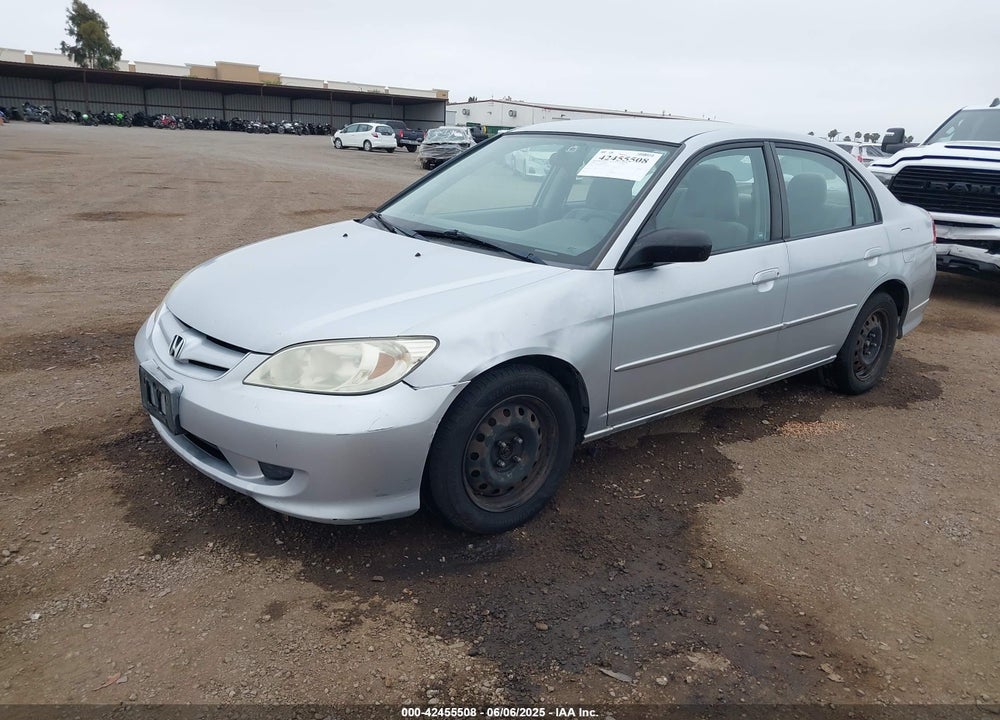 2005 HONDA CIVIC LX VIN: 2HGES16585H534974