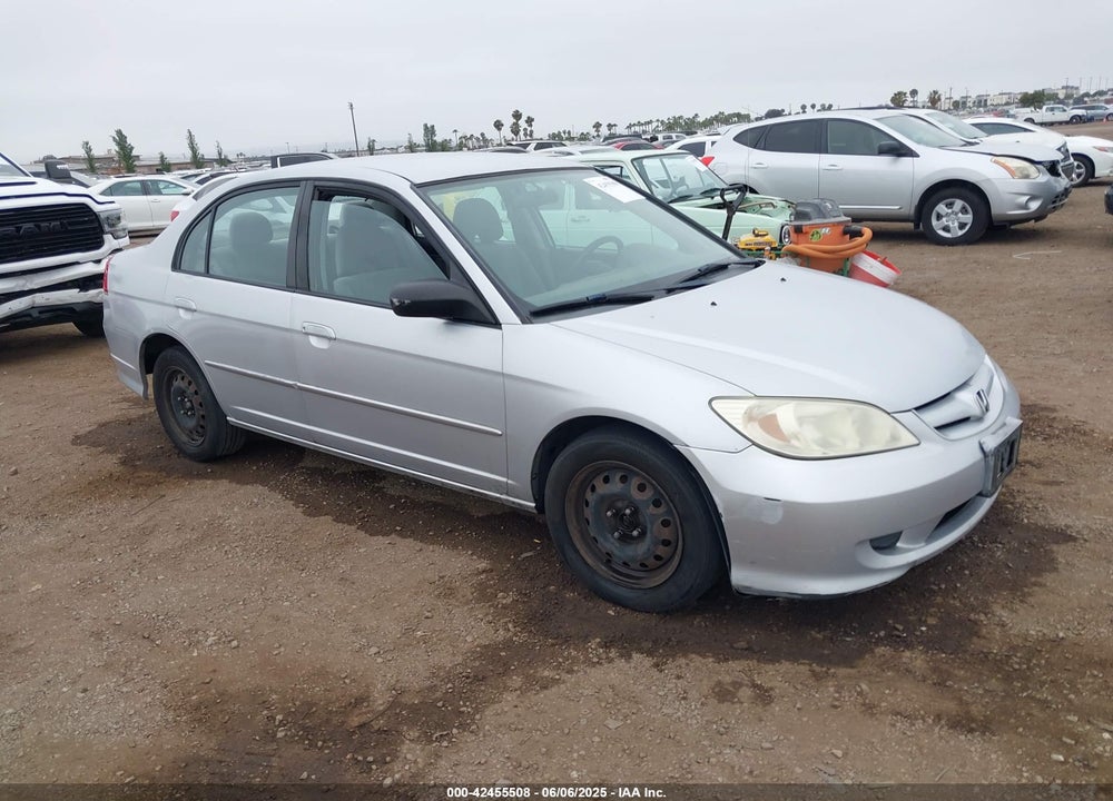 2005 HONDA CIVIC LX VIN: 2HGES16585H534974