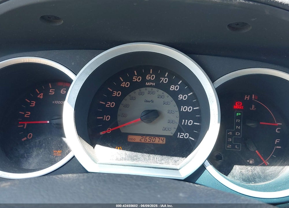 2006 TOYOTA TACOMA PRERUNNER V6 VIN: 5TEKU72N66Z229337