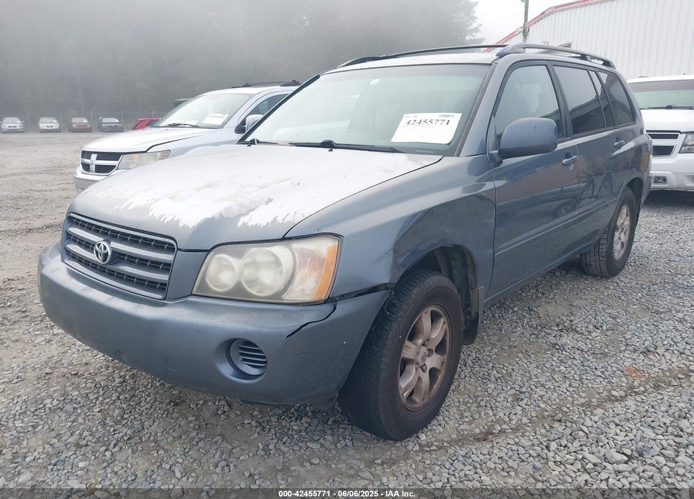 2003 TOYOTA HIGHLANDER V6 VIN: JTEGF21A730083930