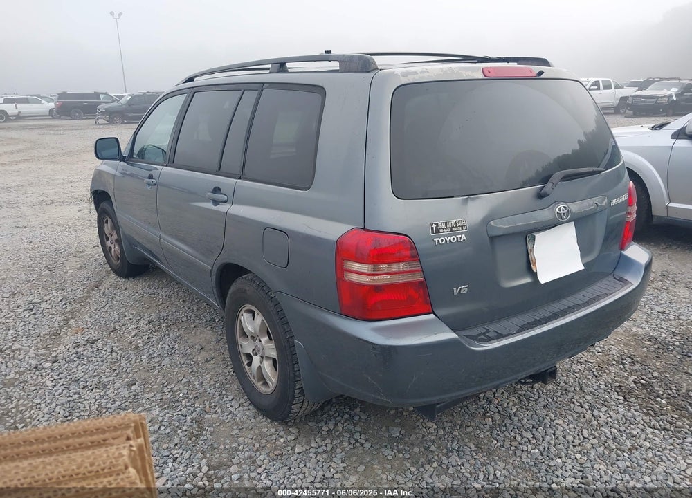 2003 TOYOTA HIGHLANDER V6 VIN: JTEGF21A730083930