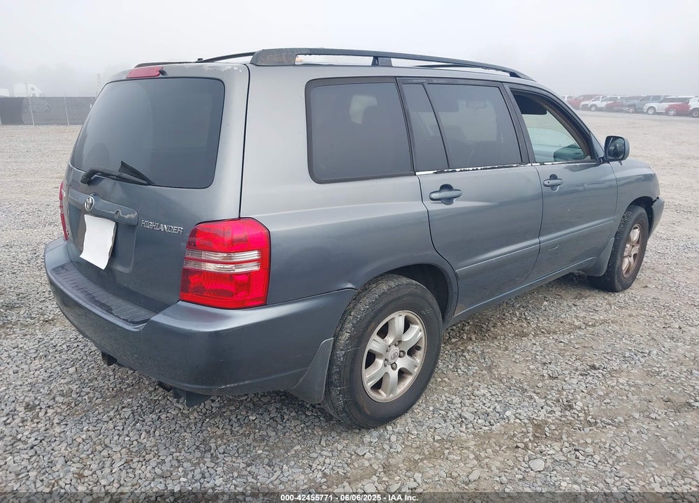 2003 TOYOTA HIGHLANDER V6 VIN: JTEGF21A730083930