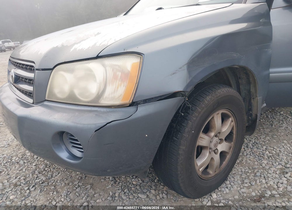 2003 TOYOTA HIGHLANDER V6 VIN: JTEGF21A730083930