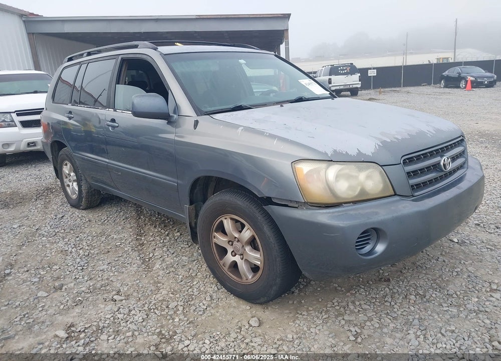 2003 TOYOTA HIGHLANDER V6 VIN: JTEGF21A730083930