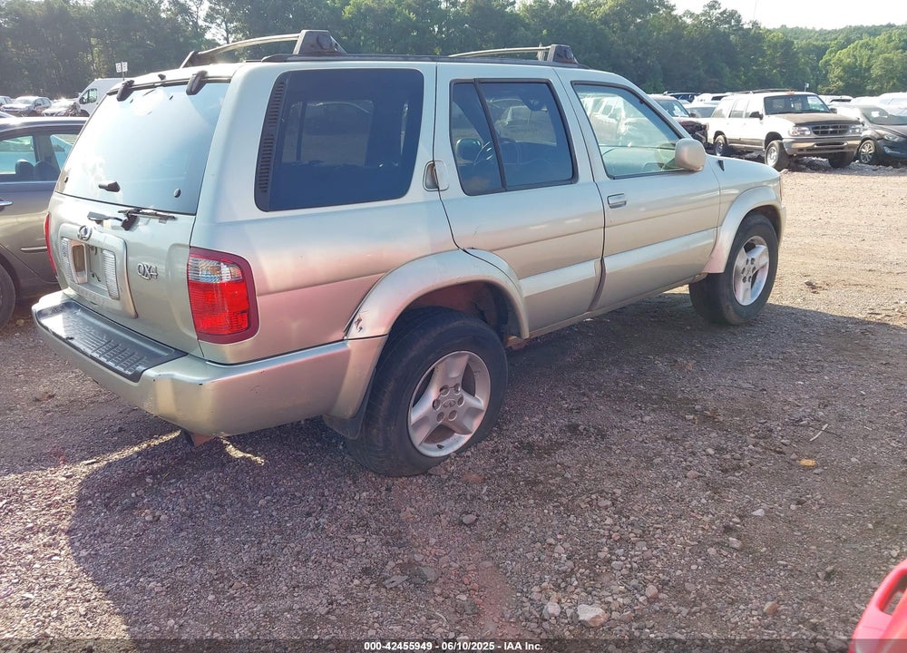 2001 INFINITI QX4 LUXURY VIN: JNRDR07Y21W104846