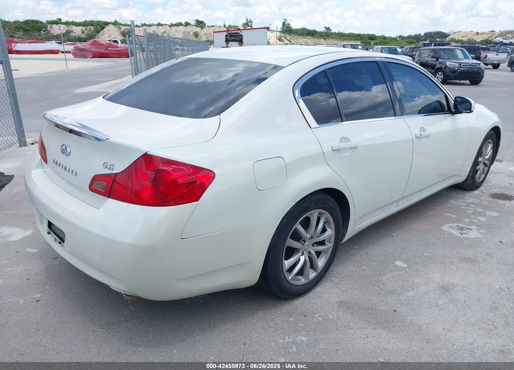 2007 INFINITI G35 JOURNEY VIN: JNKBV61E57M711685