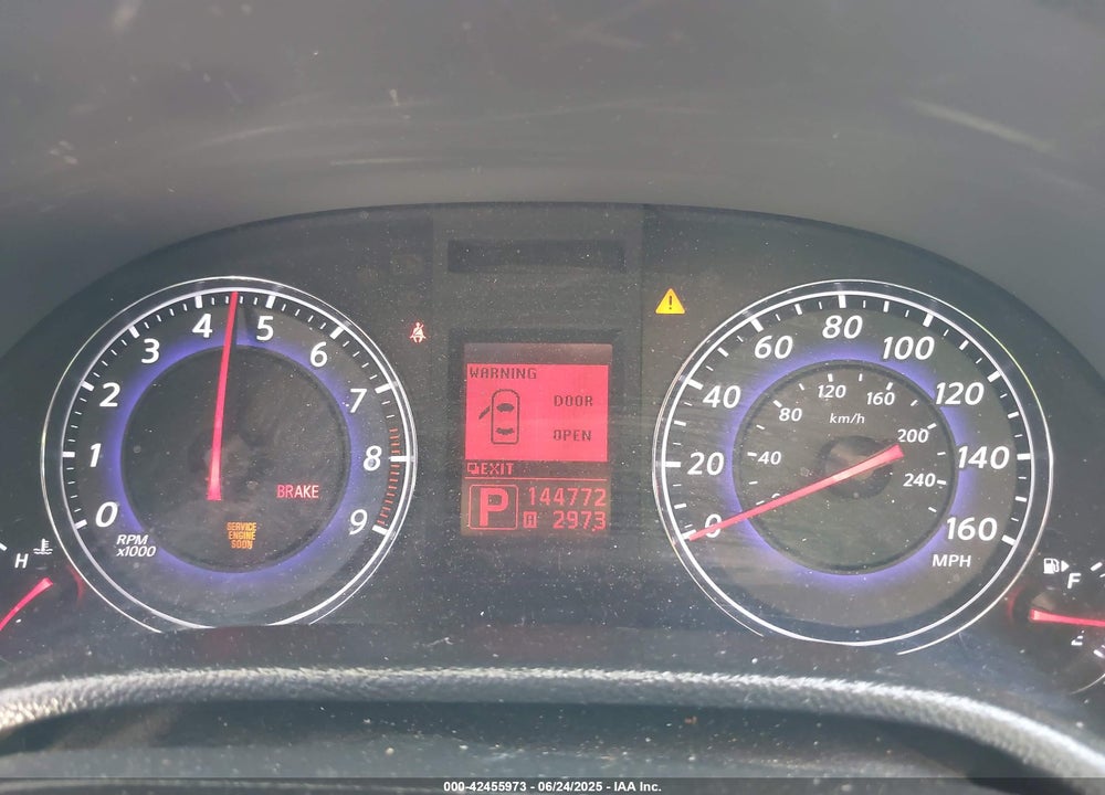 2007 INFINITI G35 JOURNEY VIN: JNKBV61E57M711685